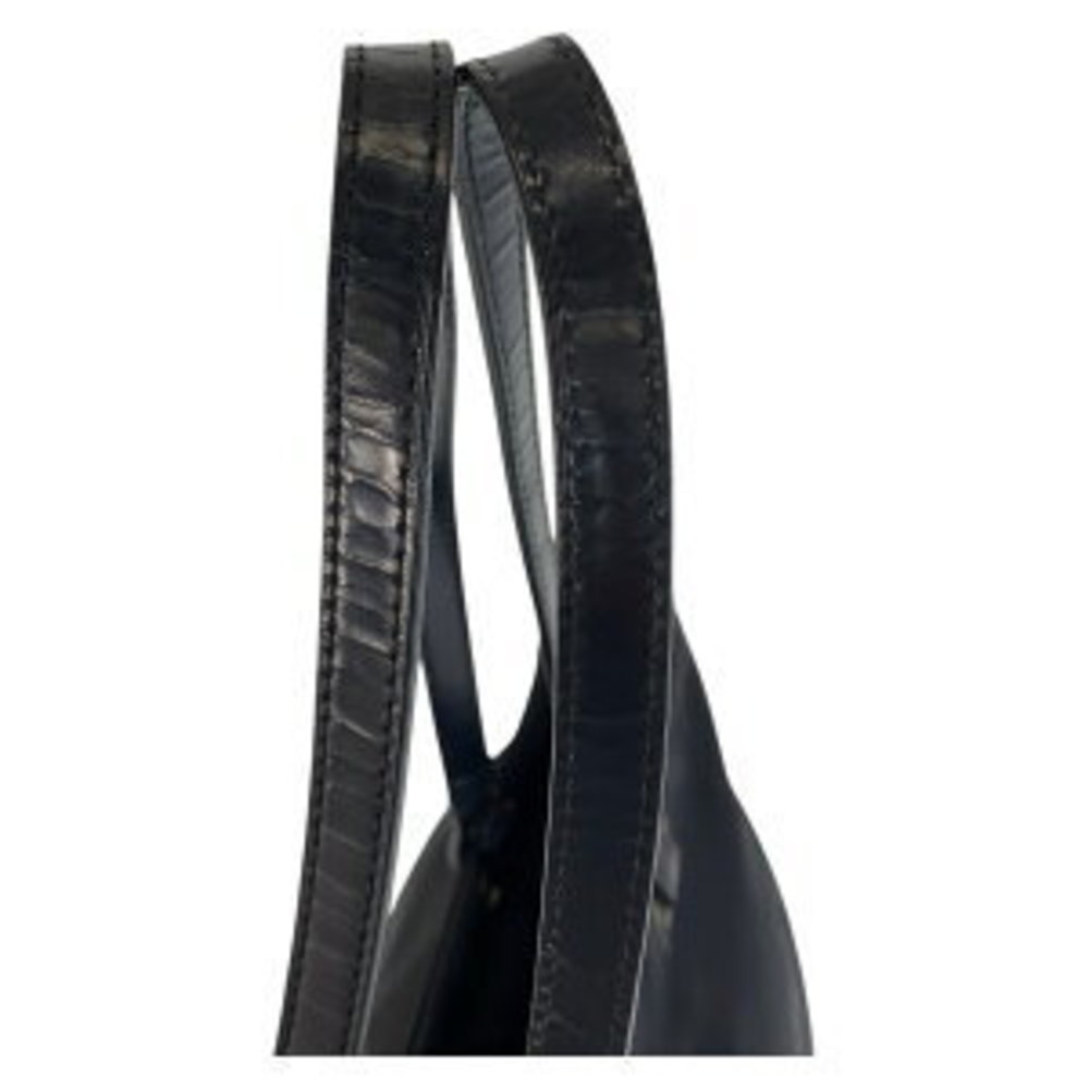 Prada Shoulder Triangular Bag Black Nylon Leather… - image 7